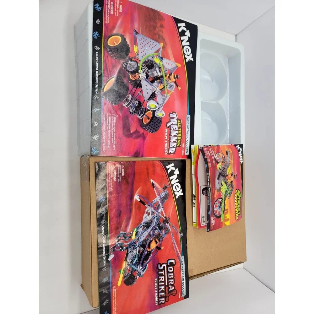 K’nex All Terrain Trekker Replacement BOX ONLY with Instruction Manual